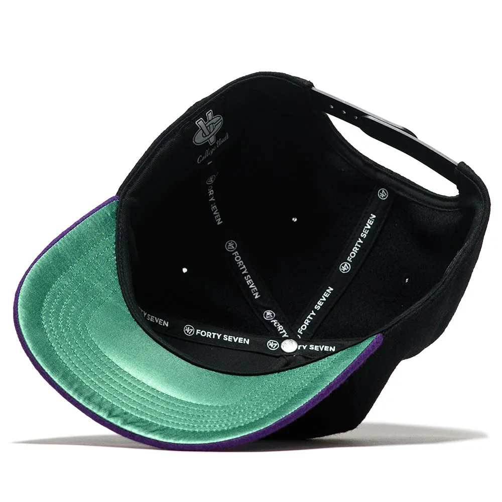 '47 x Politics LSU Tigers Snapback - Black/Purple