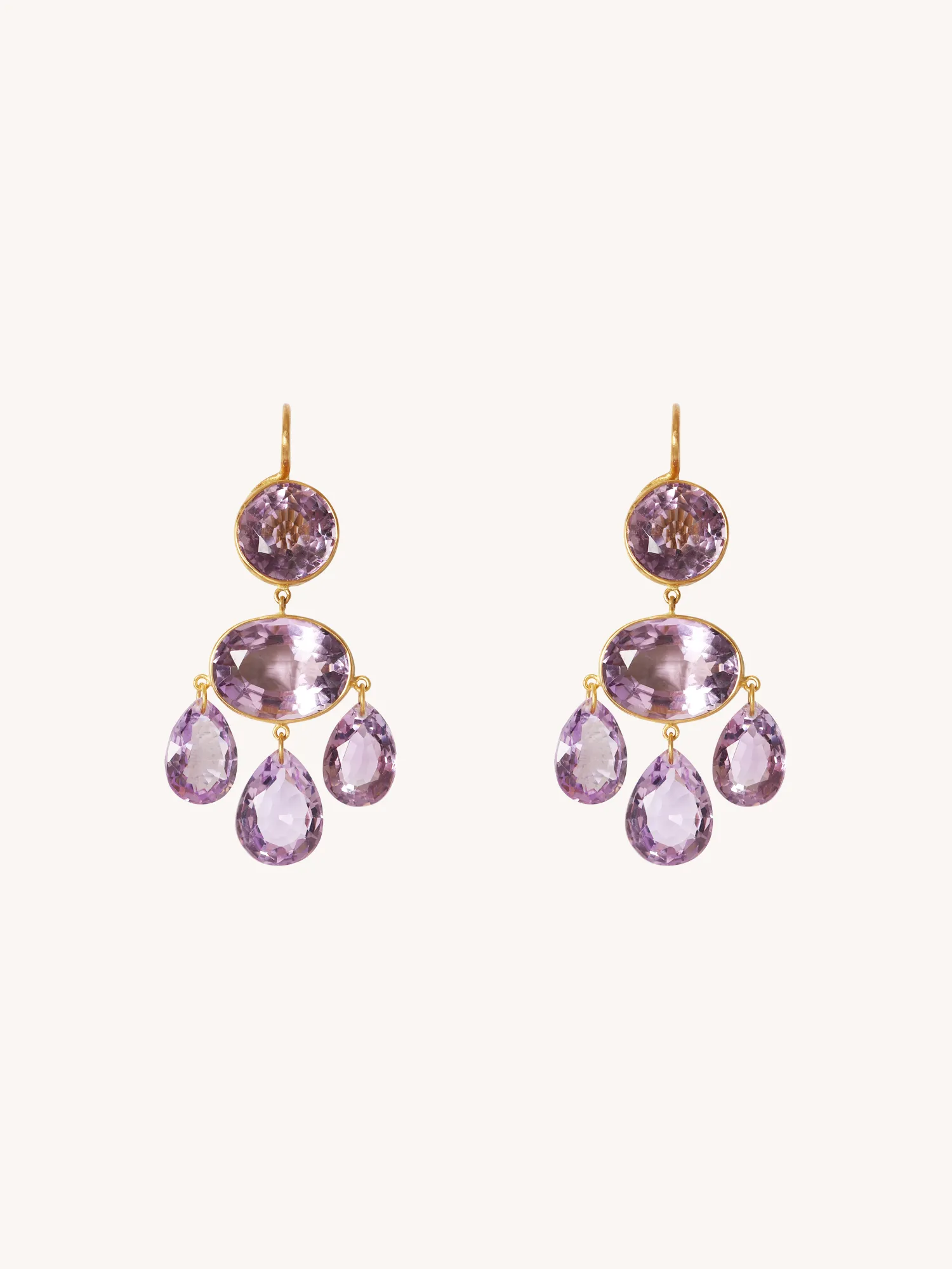 Amethyst Gabrielle Earrings