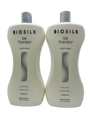 Biosilk Silk Therapy Conditioner 34 OZ Pack of 2