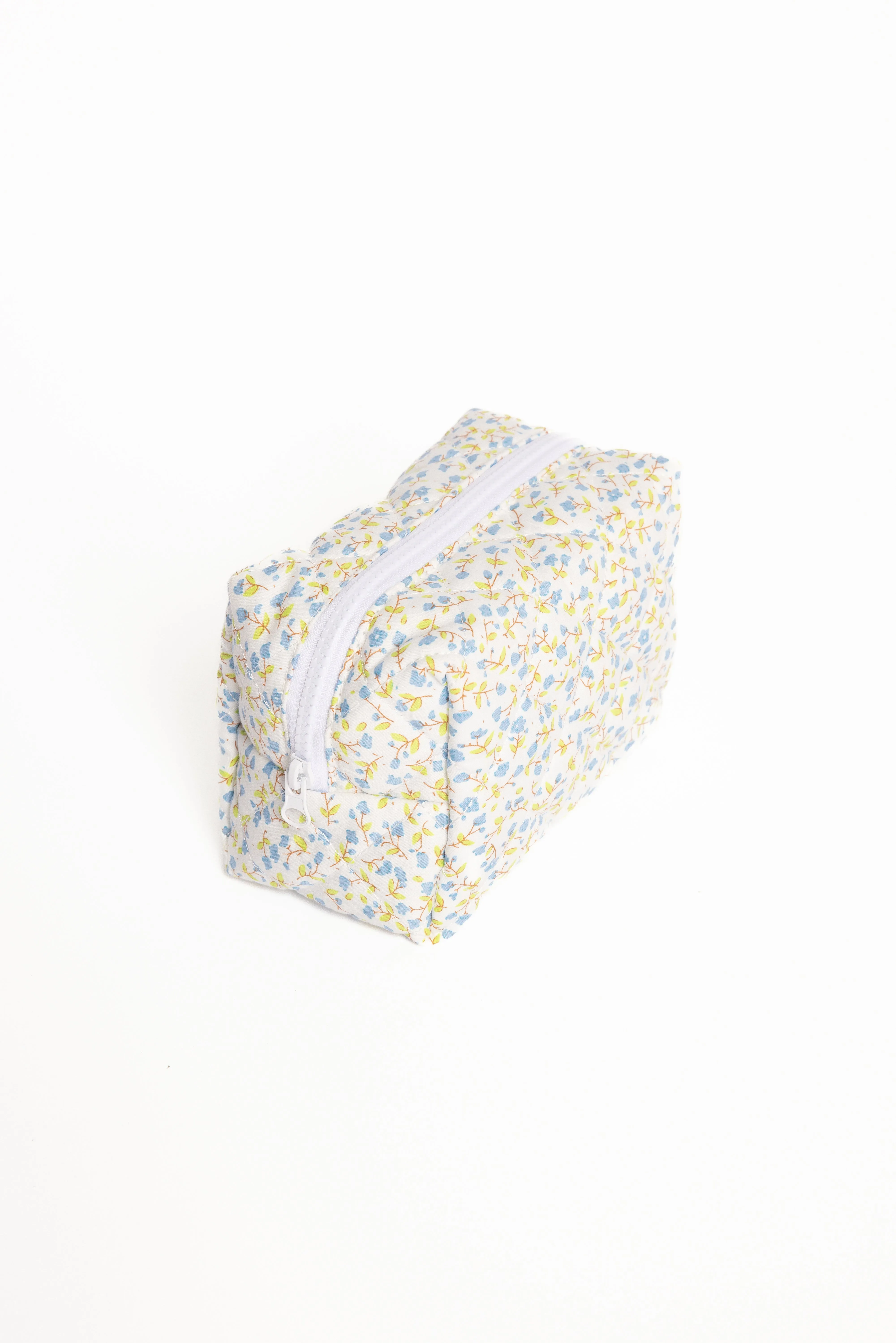 Clementine Cosmetic Bag - Blue Floral