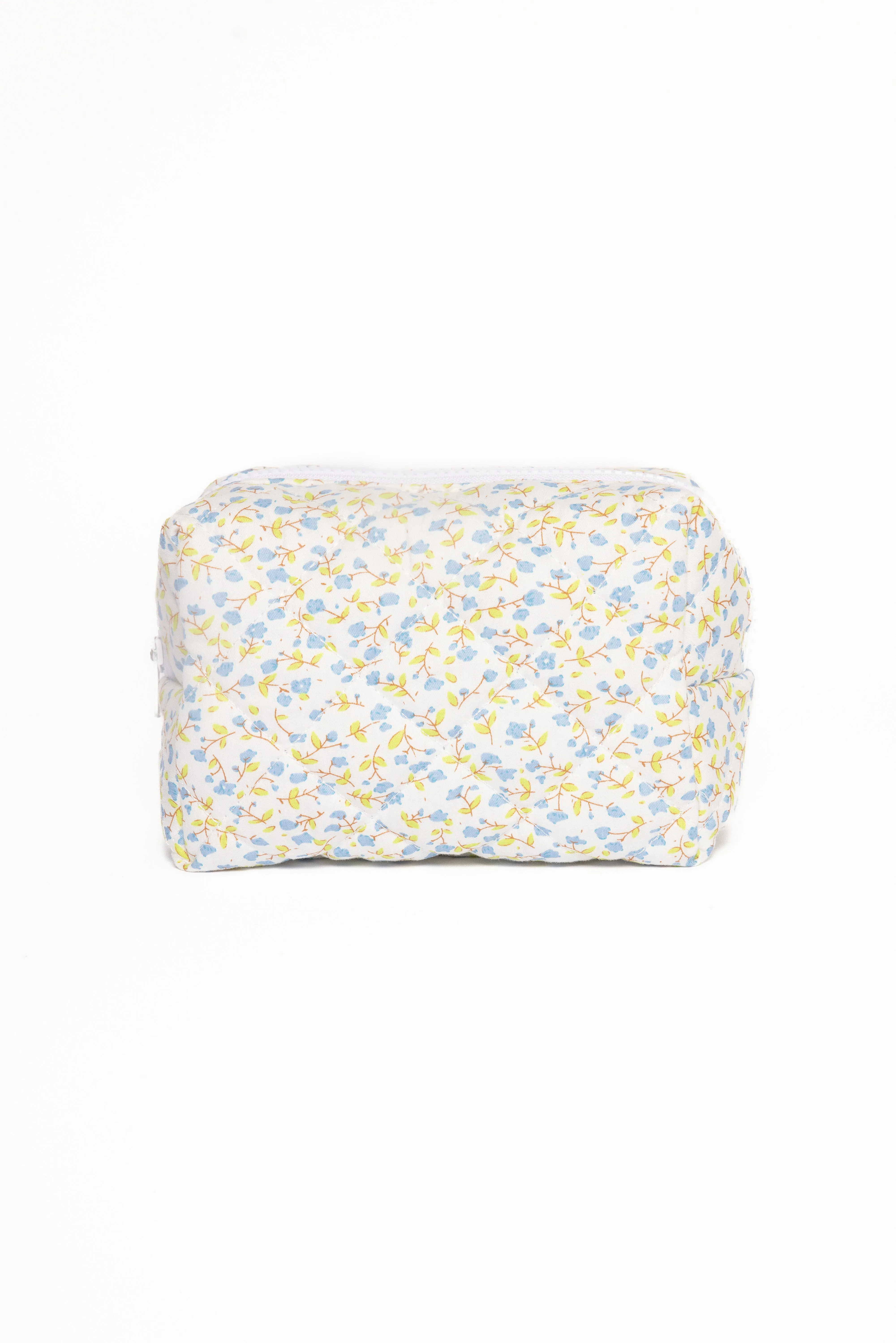 Clementine Cosmetic Bag - Blue Floral
