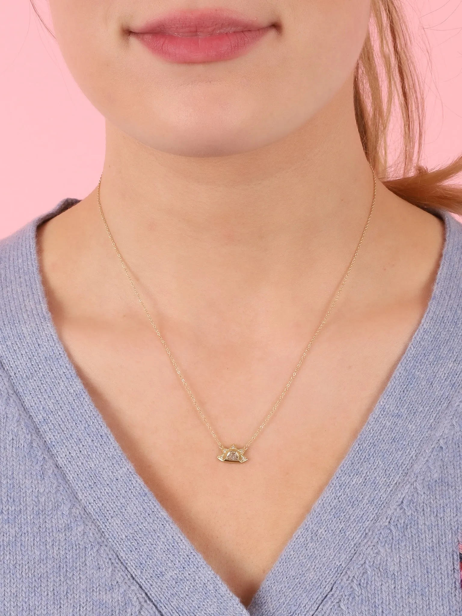 Diamond Sunrise Necklace