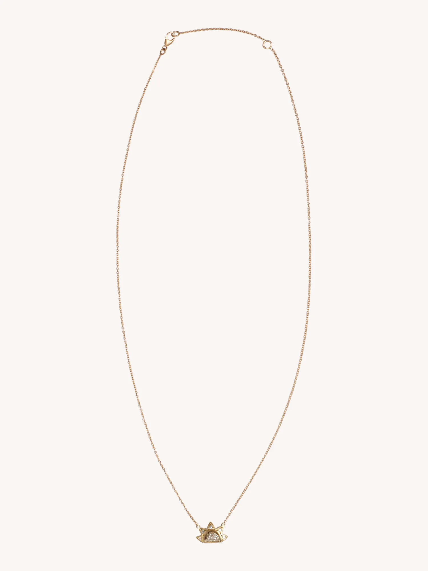 Diamond Sunrise Necklace