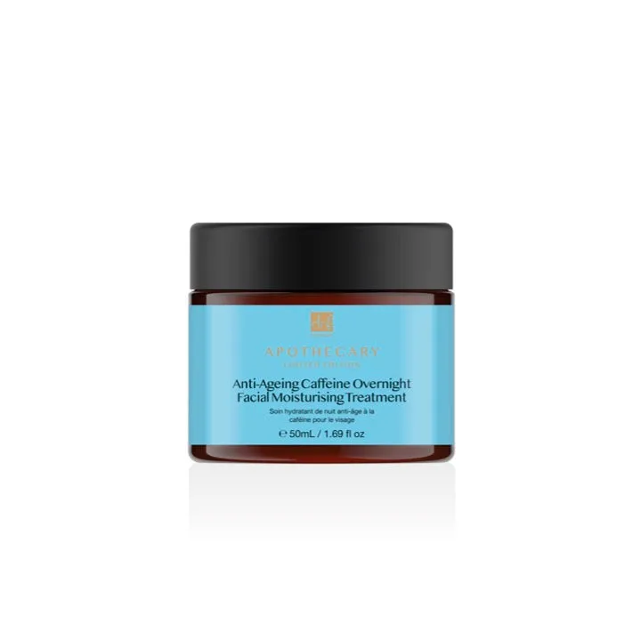 Dr Botanicals Anti-Ageing Caffeine Overnight Facial Moisturising Treatment 50ml