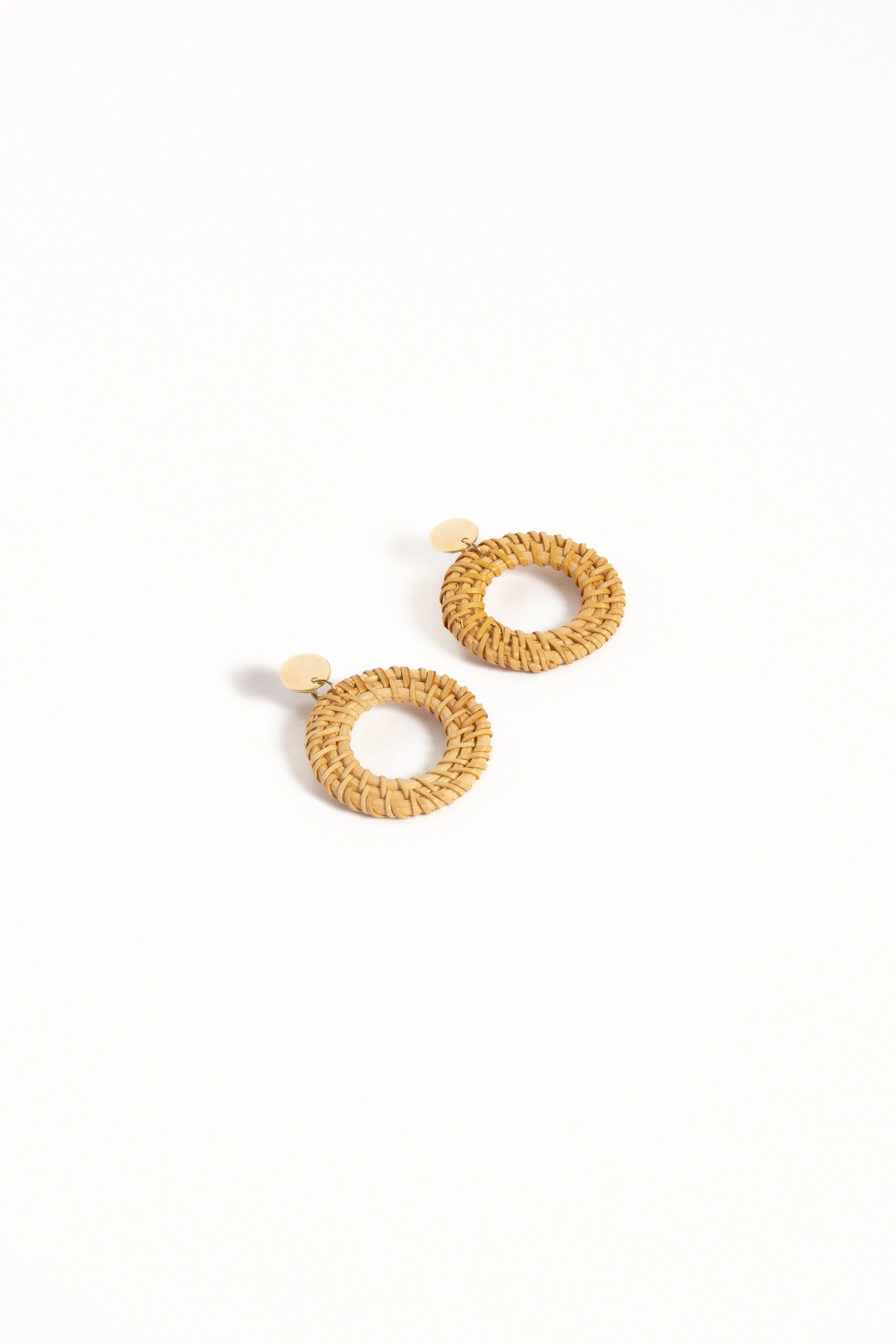 Esther Earrings - Tan