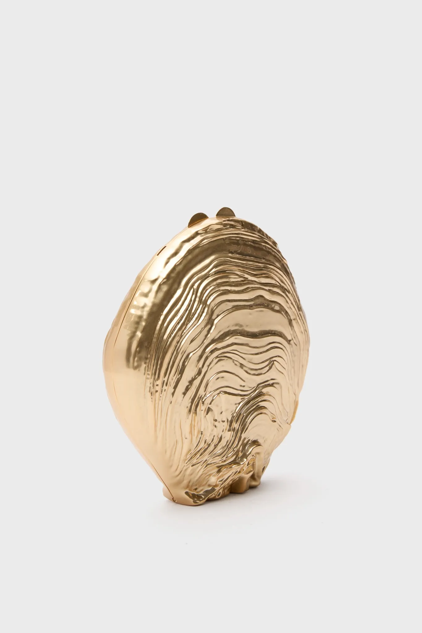 Gold Cove Shell Clutch