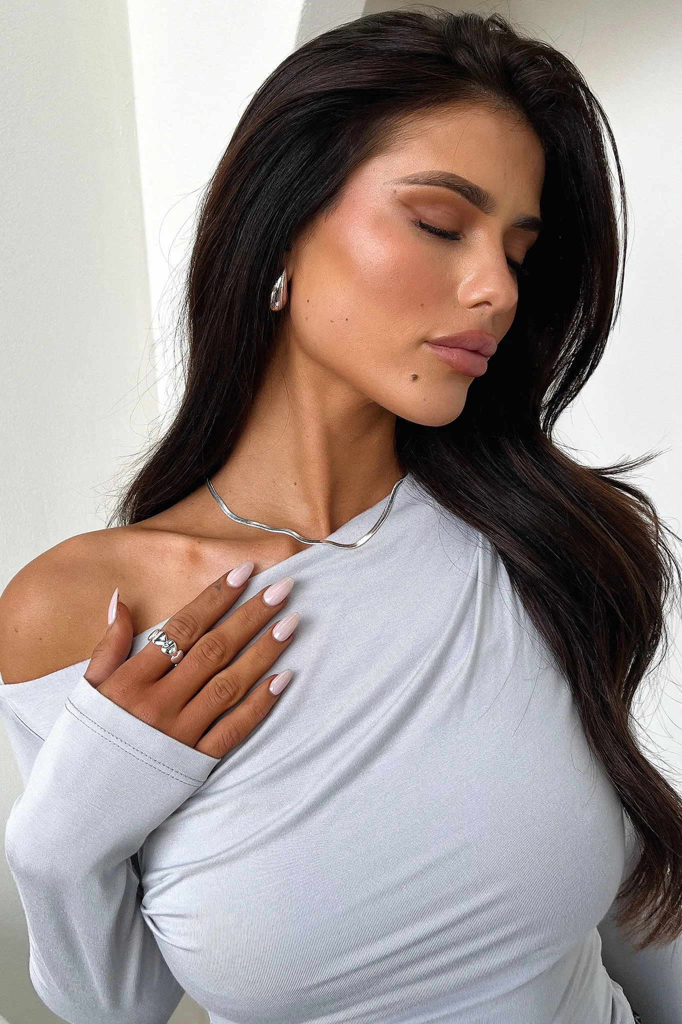 Imelda Snake Chain - Silver