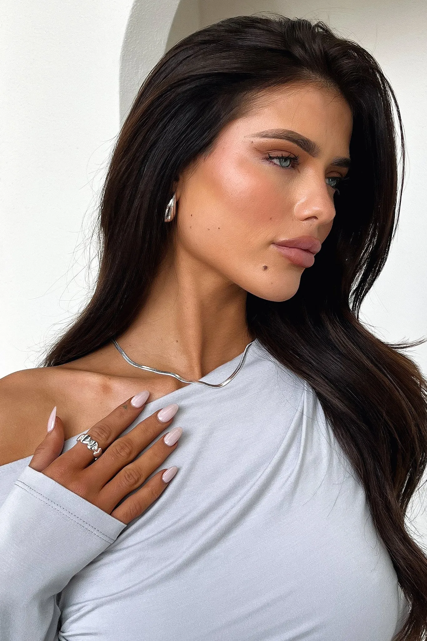 Imelda Snake Chain - Silver