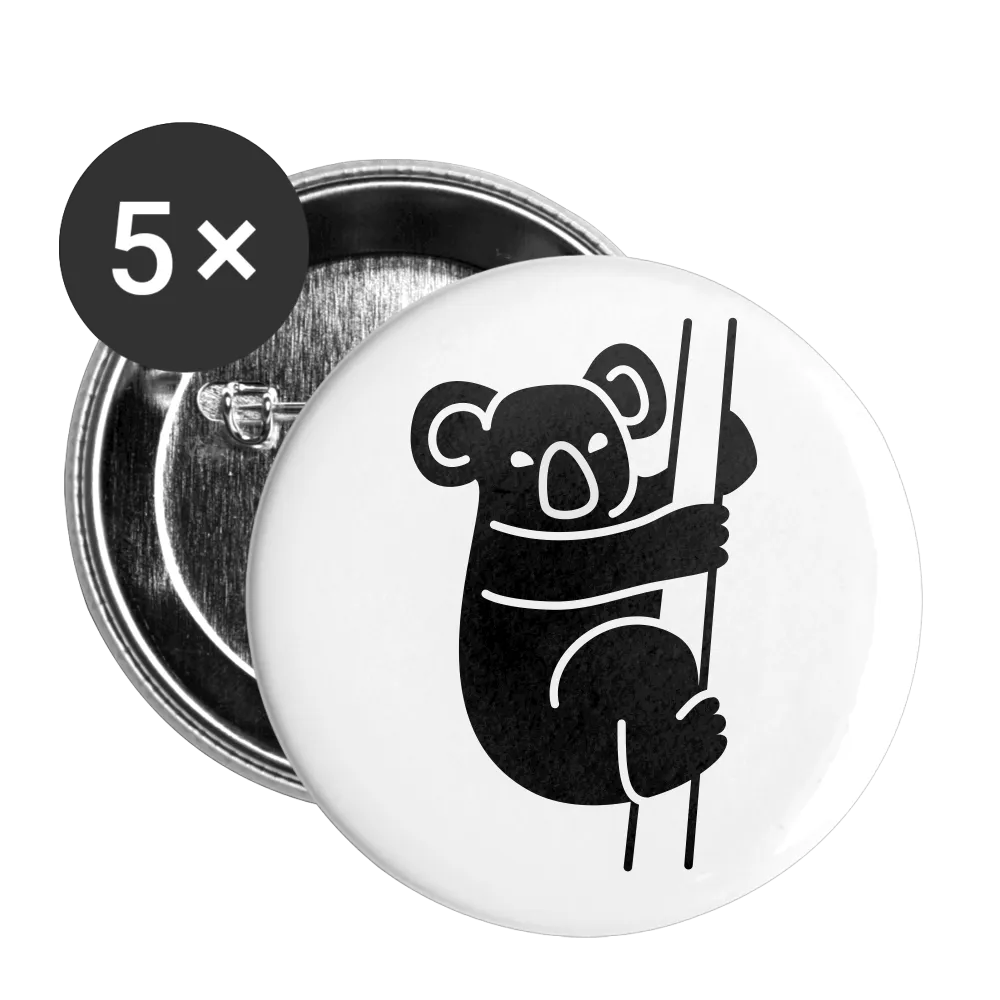 LEAF EATER Buttons small 1'' (5-pack)