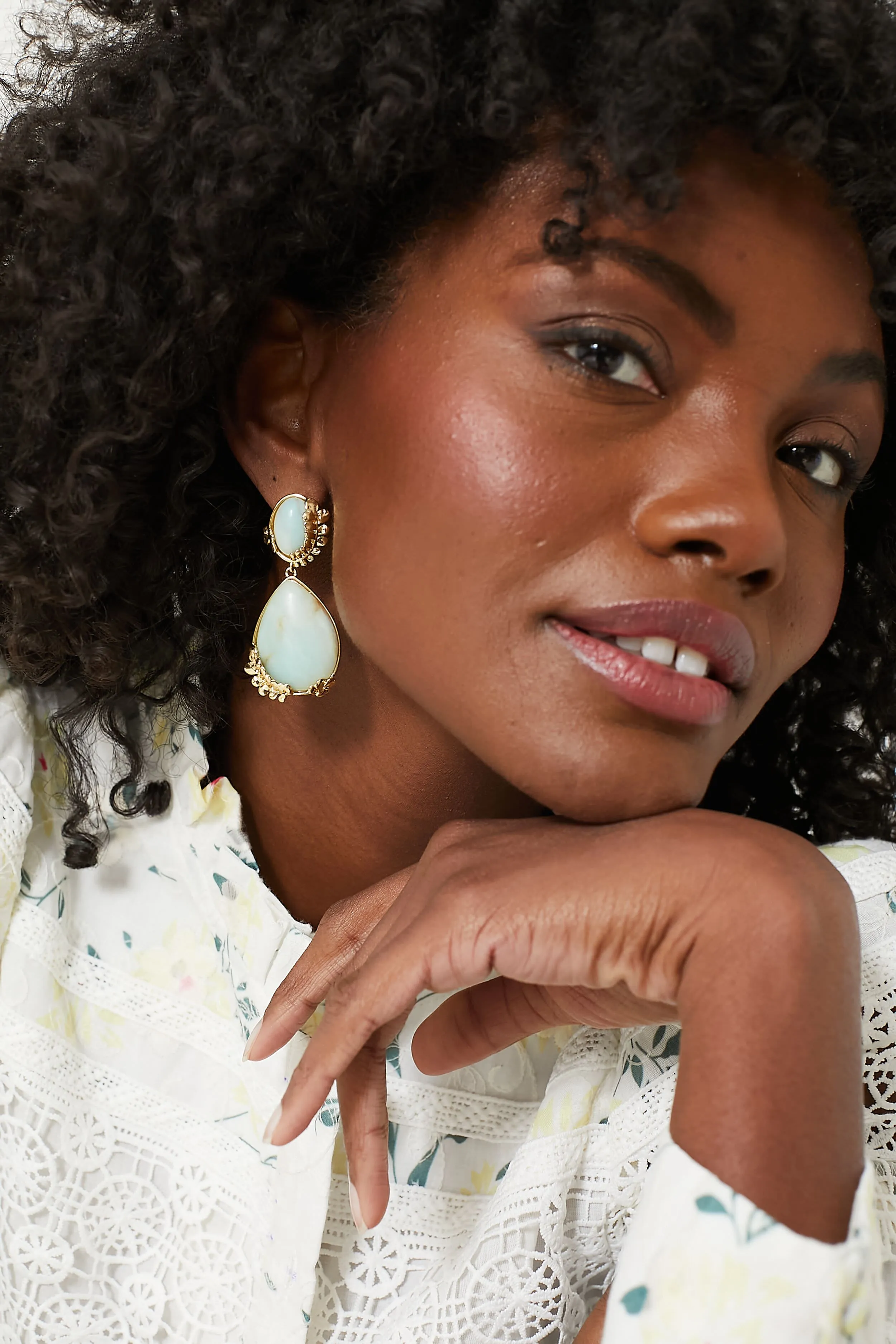 Light Blue Marrakech Earrings