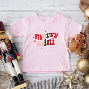 Merry Mini Kids Christmas T-Shirt