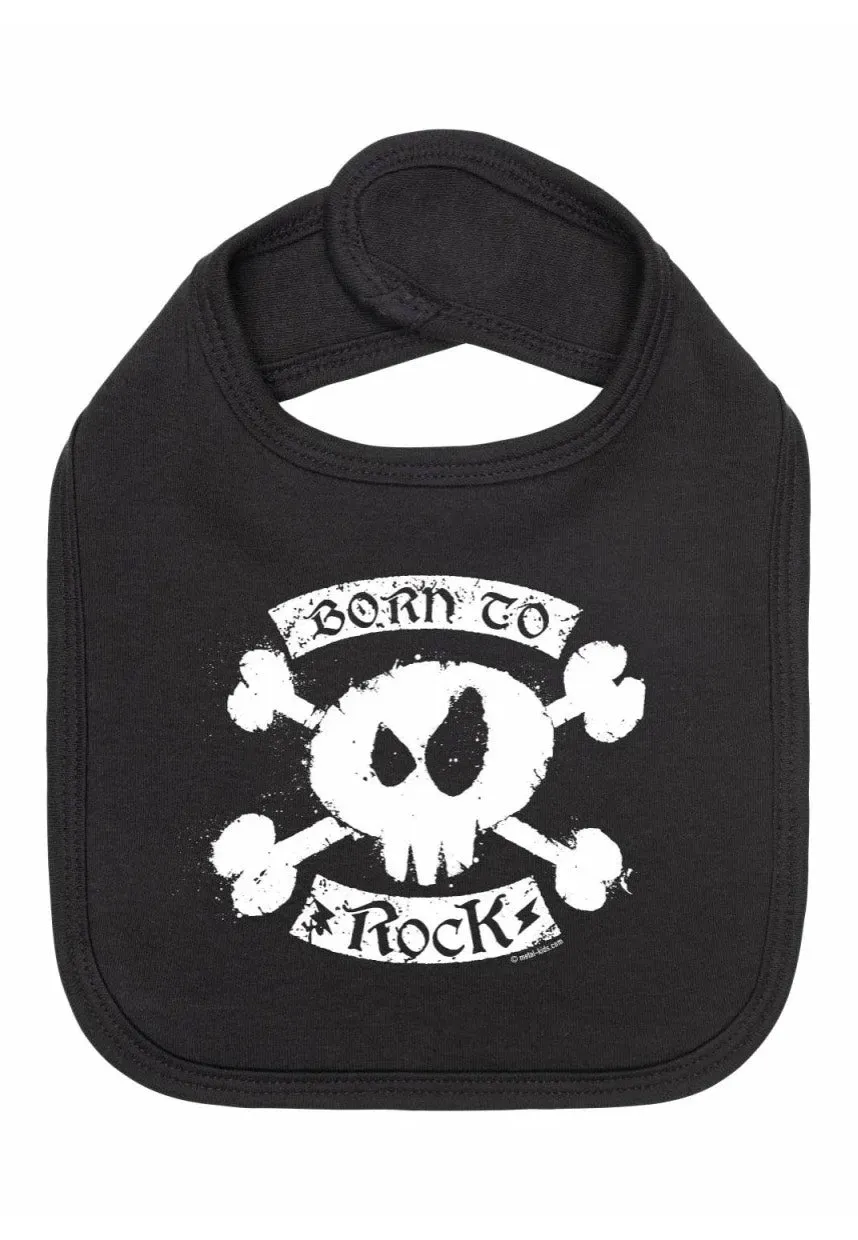 Metal Kids - Born To Rock - Baby Bib
