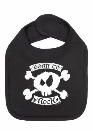 Metal Kids - Born To Rock - Baby Bib