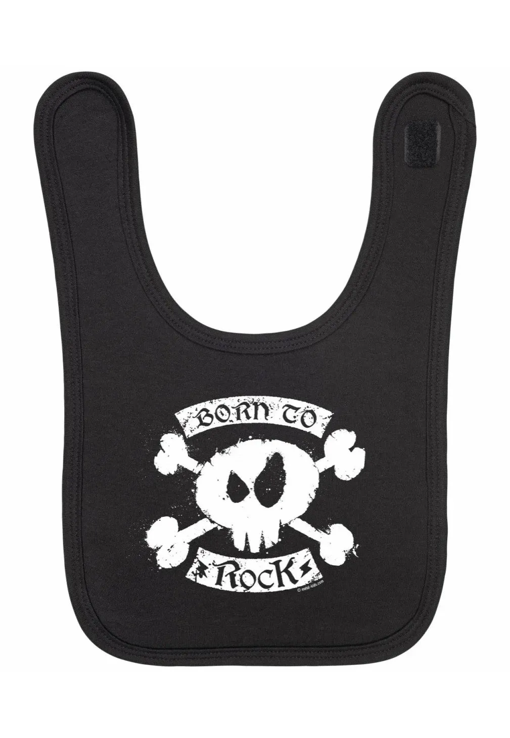 Metal Kids - Born To Rock - Baby Bib