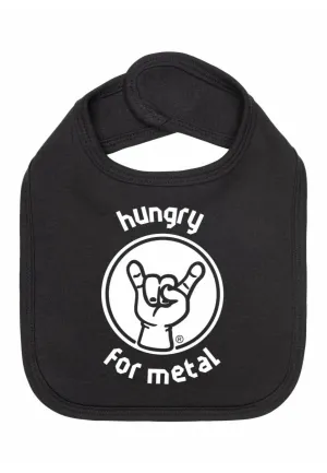 Metal Kids - Hungry For Metal - Baby Bib