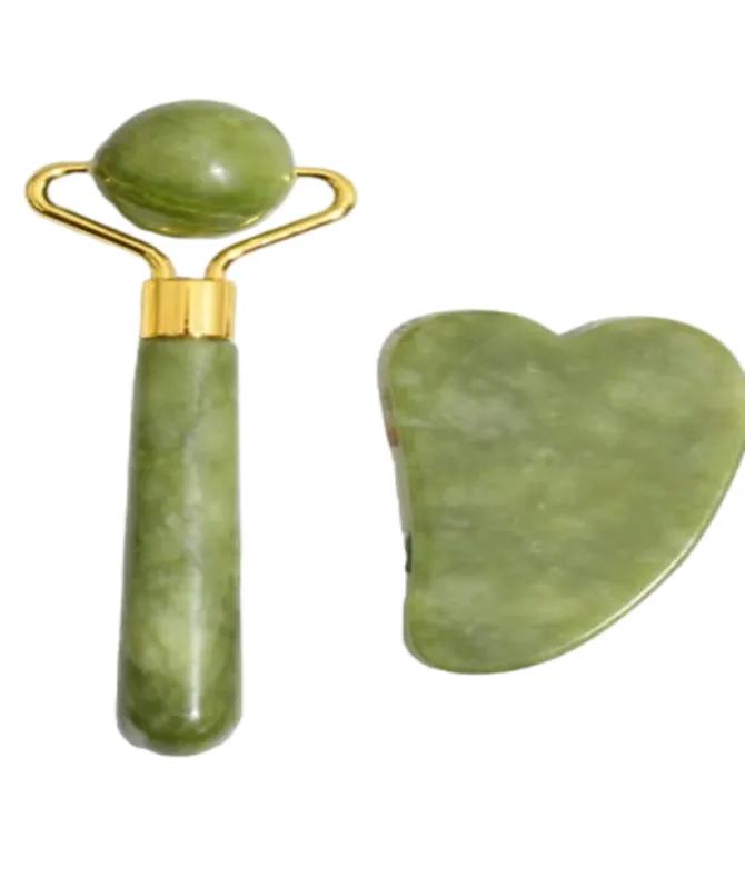 Mini Face Roller and Guasha Set