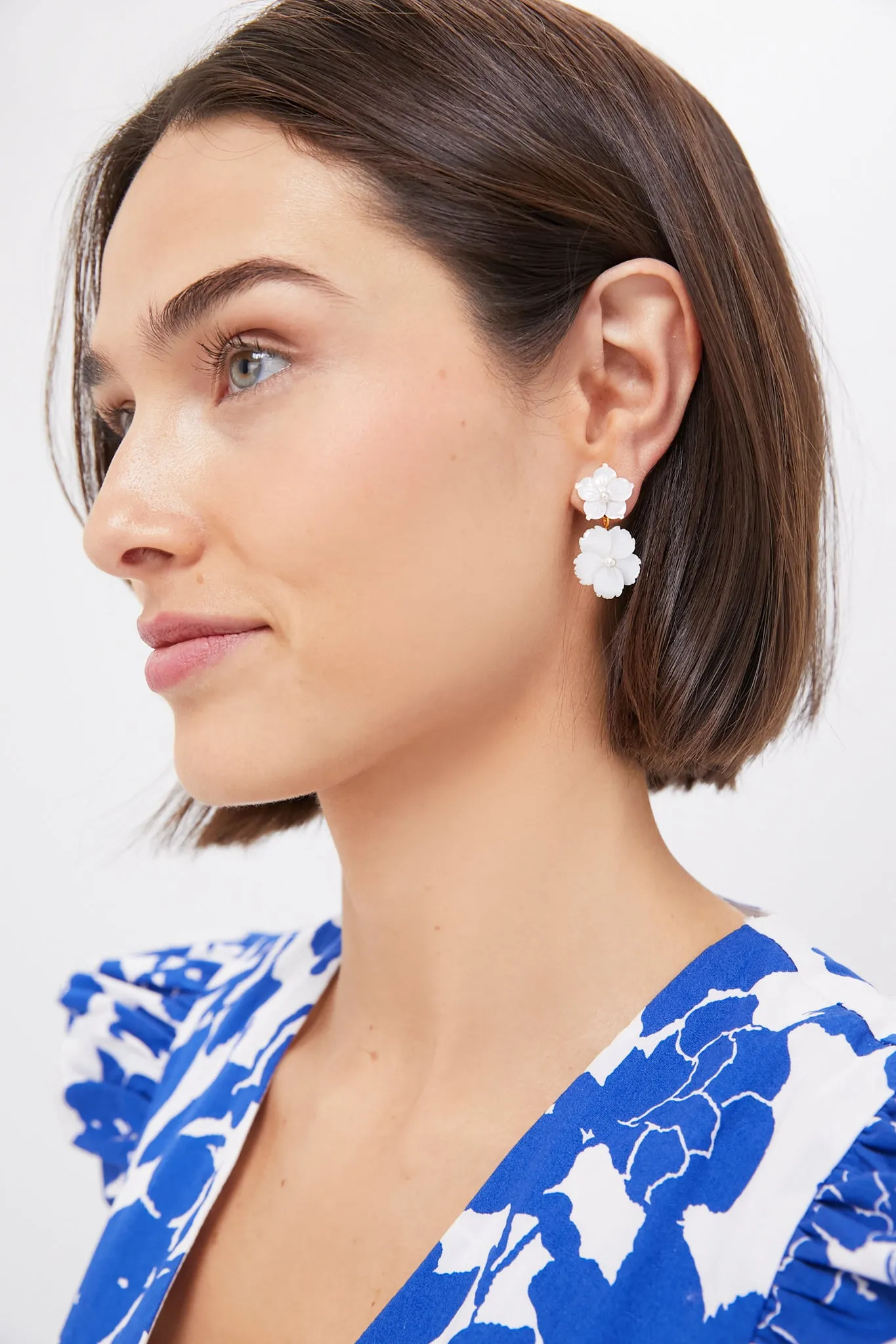 Mother of Pearl Tibby Earrings