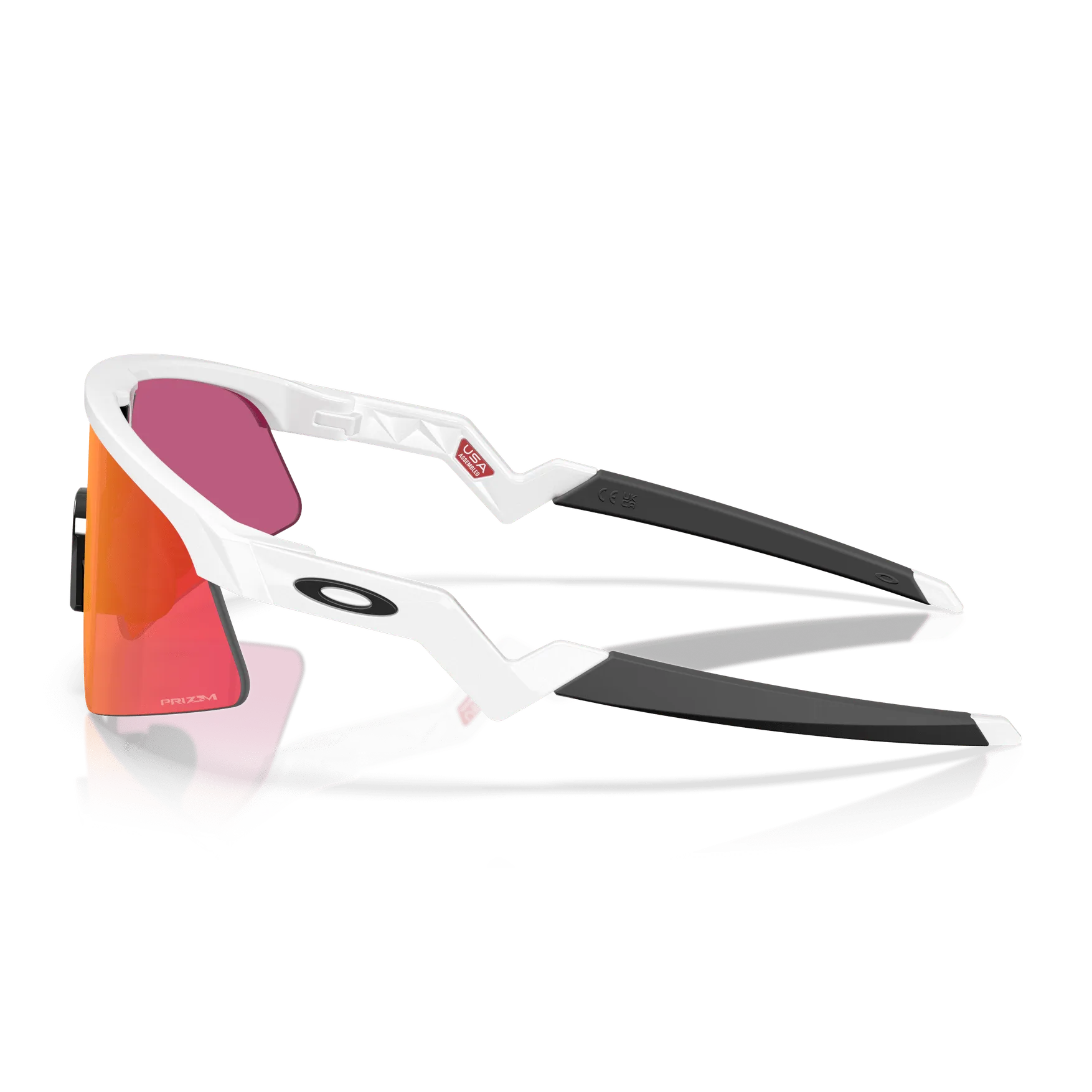 Oakley Resistor Sweep kids sunglasses - Polished White Prizm Field