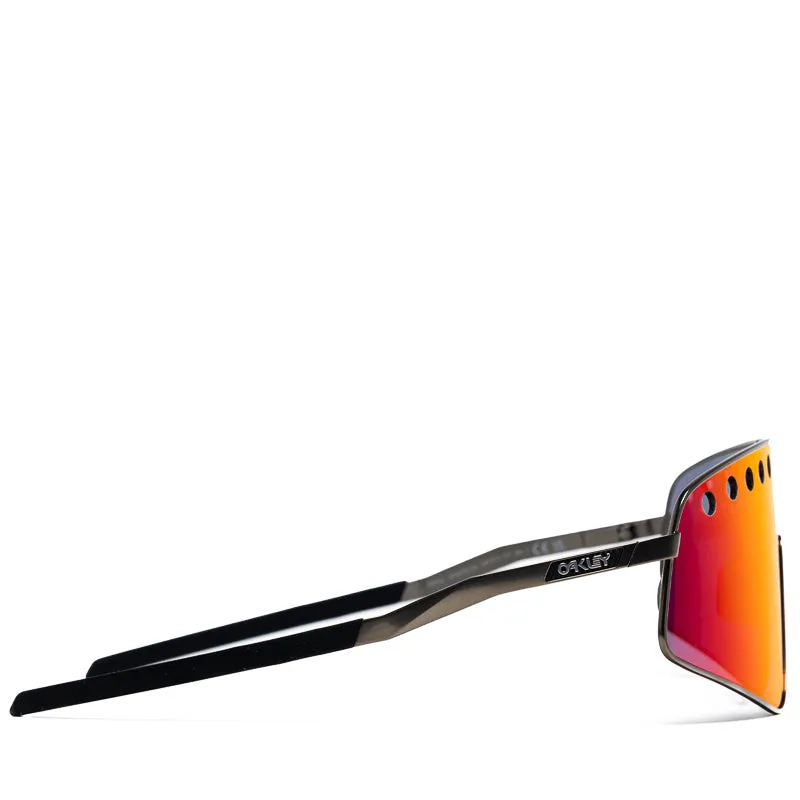 Oakley Sutro TI Sweep - Matte Gunmetal/Prizm Road