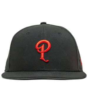 Politics x New Era 59FIFTY Fitted - Black/Scarlet