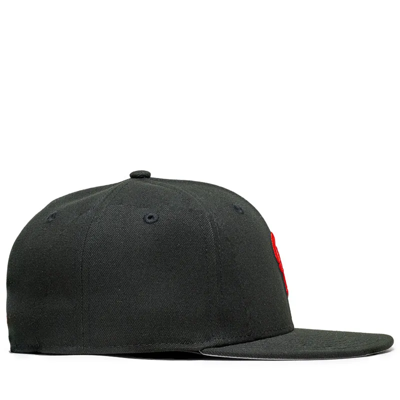 Politics x New Era 59FIFTY Fitted - Black/Scarlet