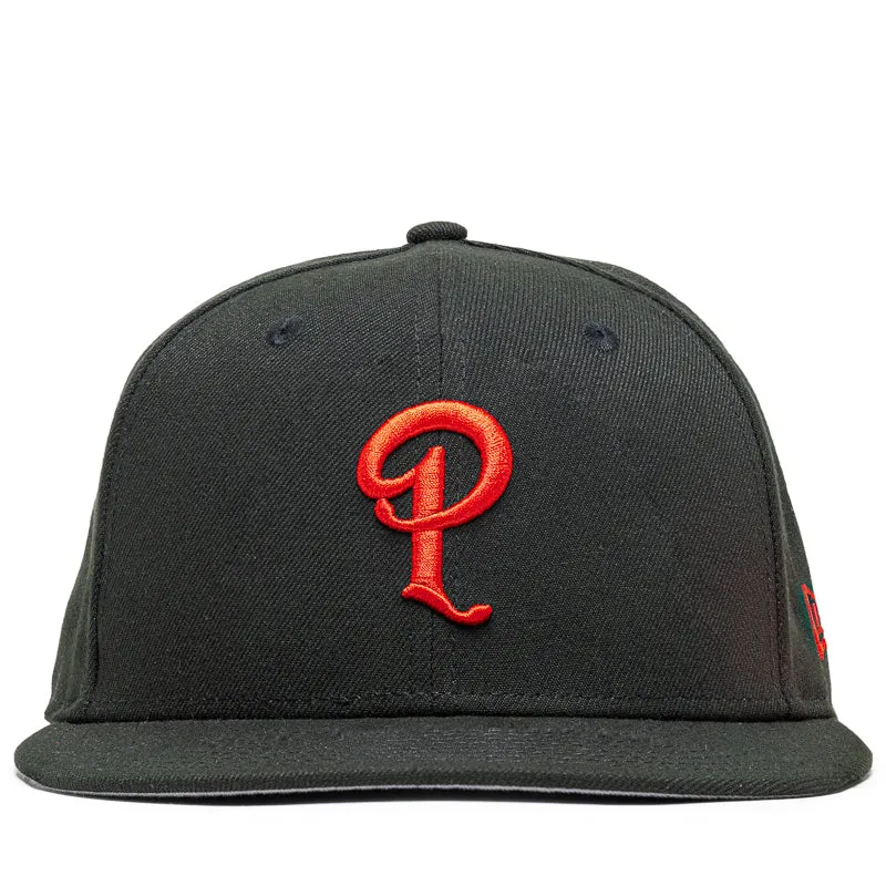 Politics x New Era 59FIFTY Fitted - Black/Scarlet