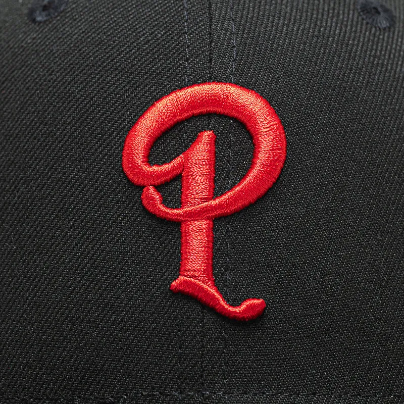 Politics x New Era 59FIFTY Fitted - Black/Scarlet