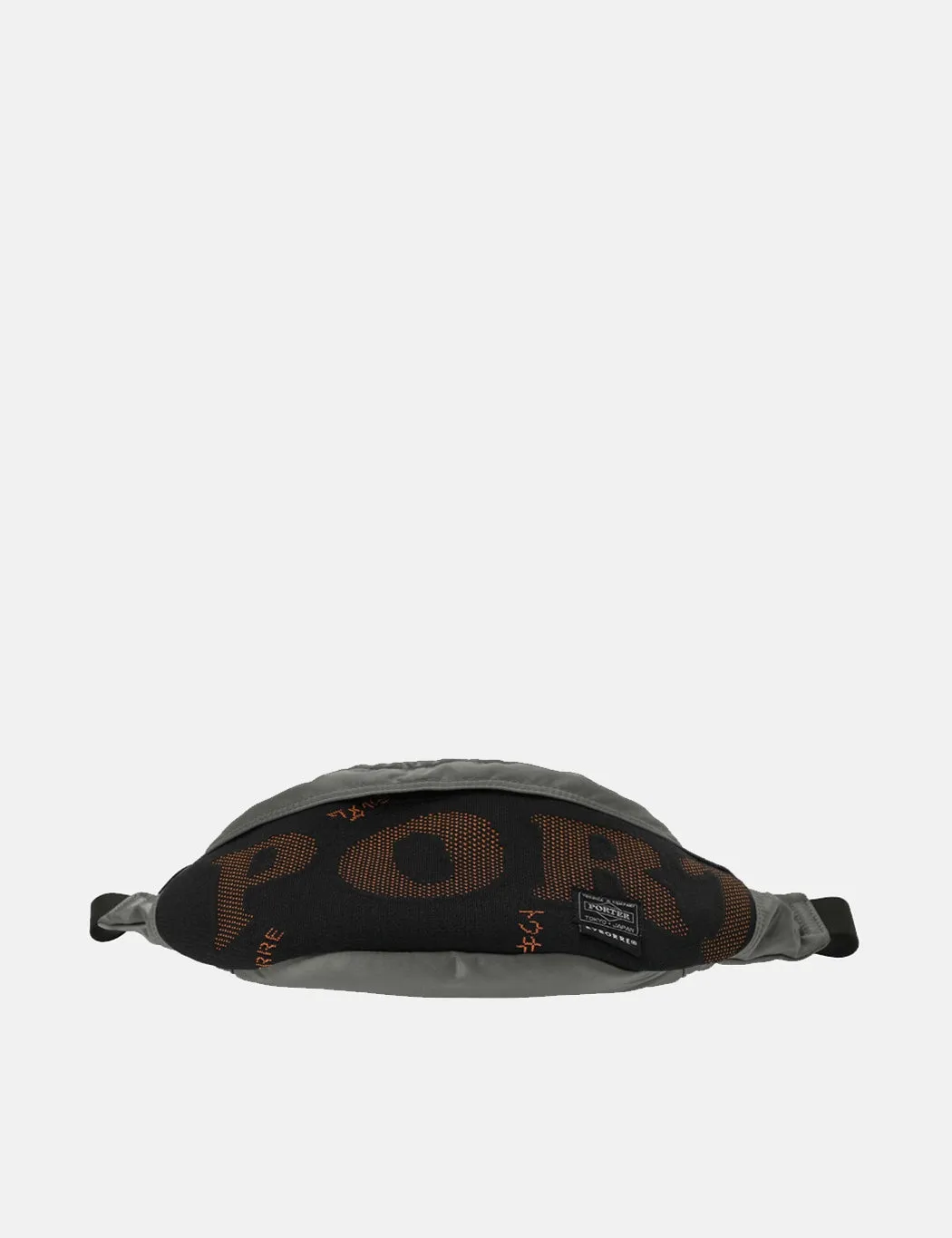 Porter-Yoshida & Co Byborre x Porter Waist Bag - Silver Grey