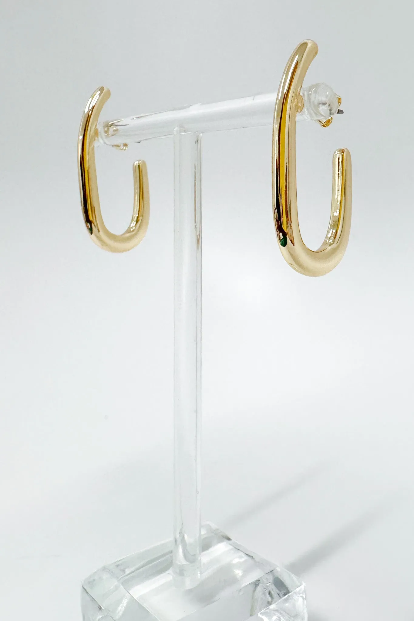 Raise the Style Bar Hoop Earrings - BACK IN STOCK