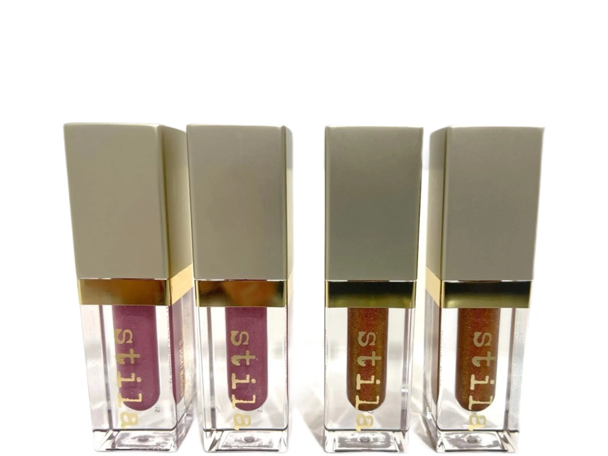 Stila Beauty Boss Lip Gloss 2 Synergy & 2 Elevator Pitch 1.5 ML Value Pack