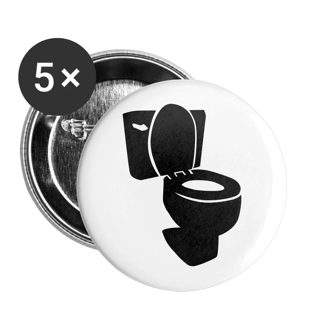STOP Buttons small 1'' (5-pack)