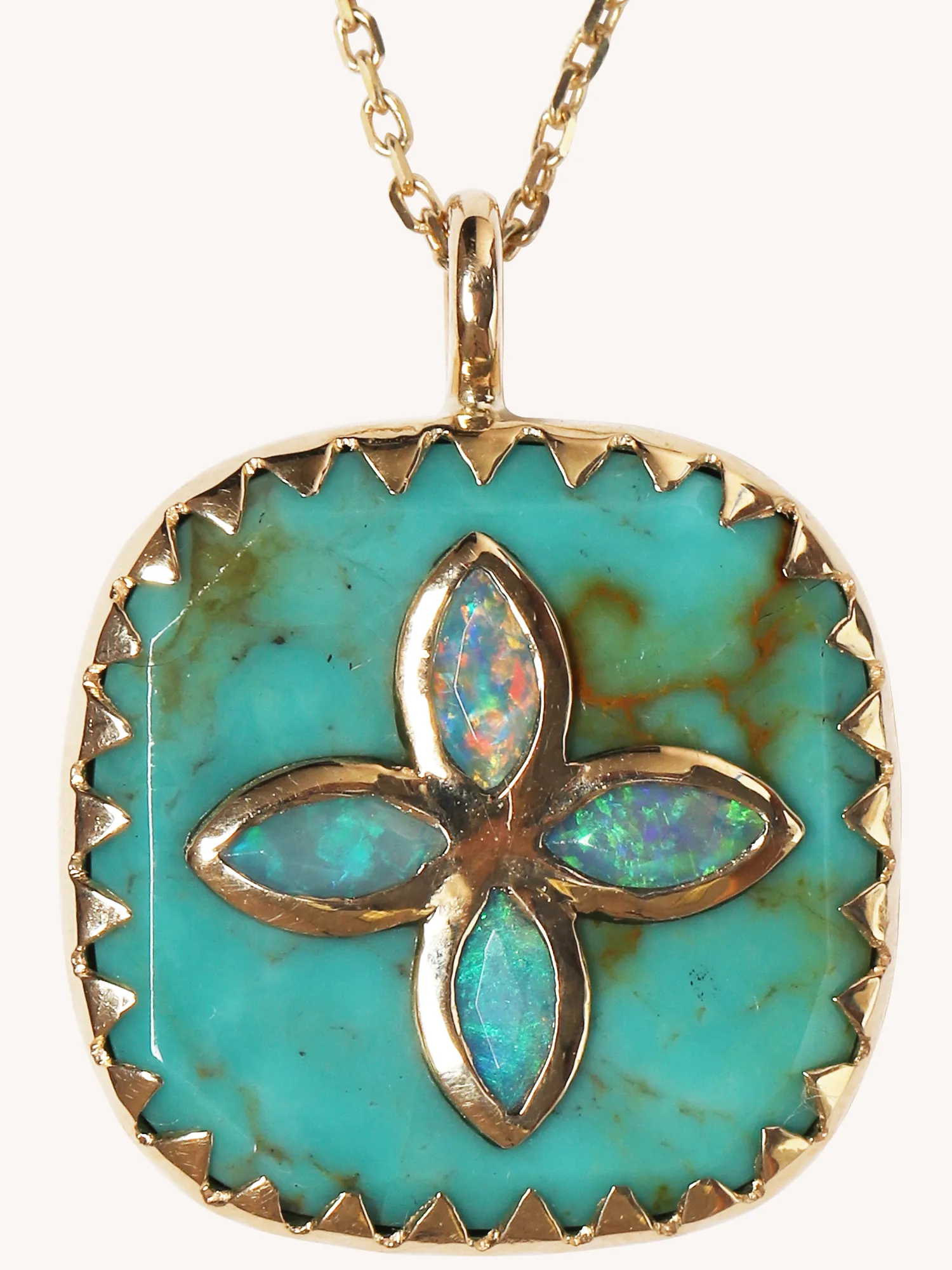 Turquoise Bowie Necklace